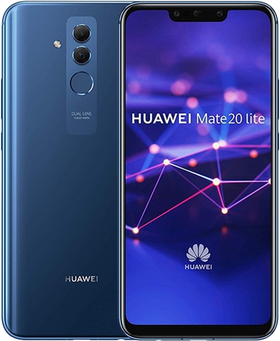 Cover Flip In Pelle PU Per Huawei Mate 20 Lite: Custodia Book Style Con Interno In Silicone (Nero)